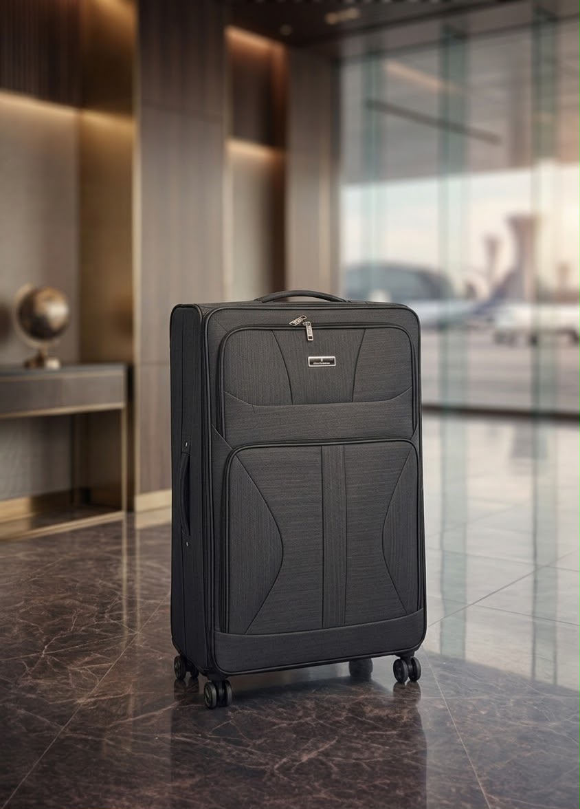 Eva -Trolley ( Fabric luggage ) Set of 4