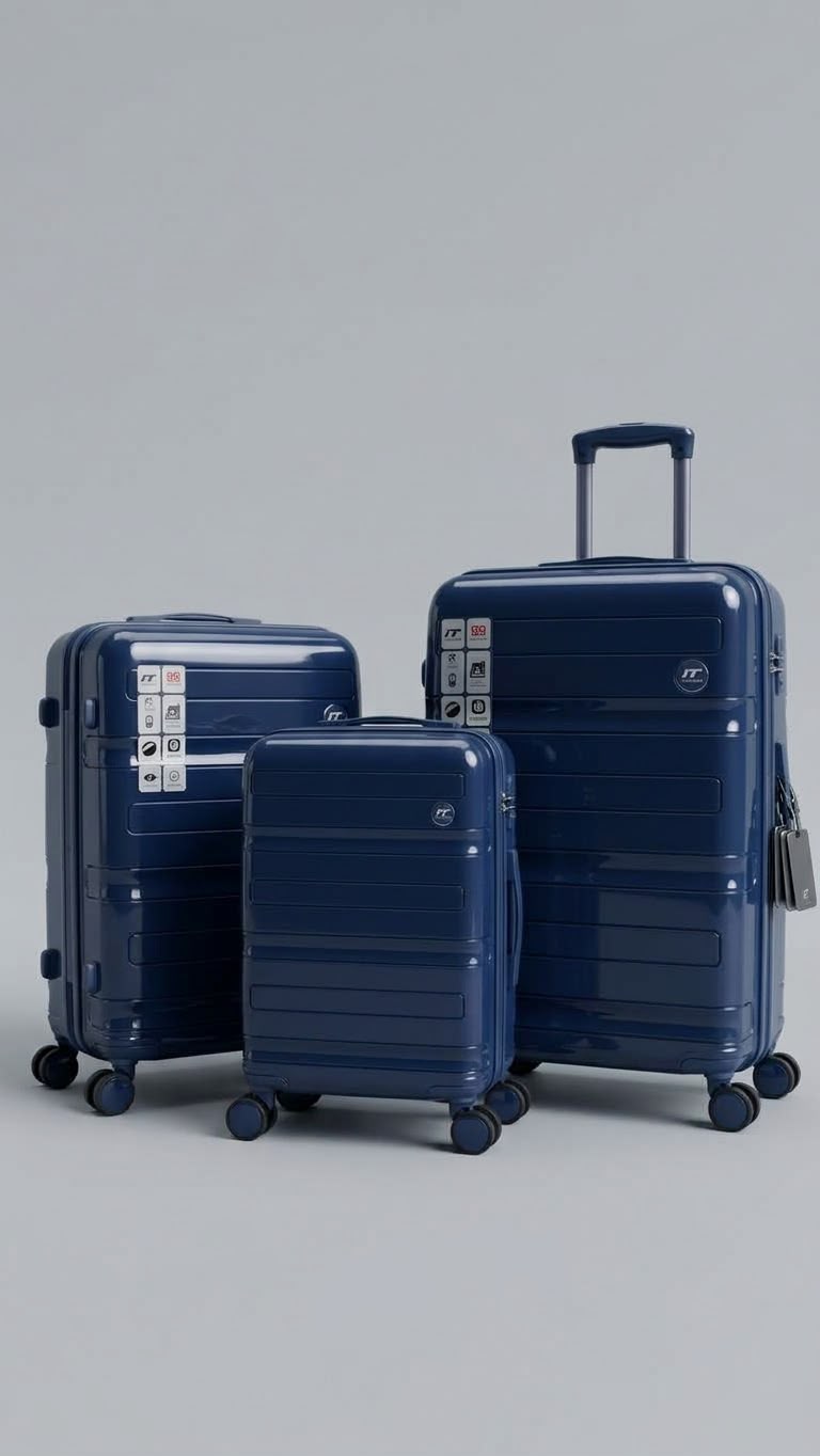 IT UK Import Premium Luggage Set
