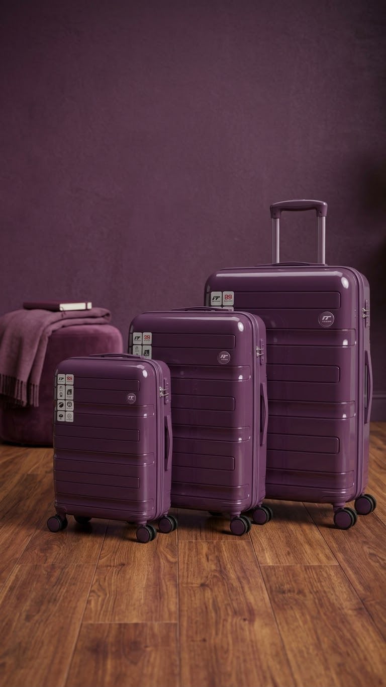 IT UK Import Premium Luggage Set