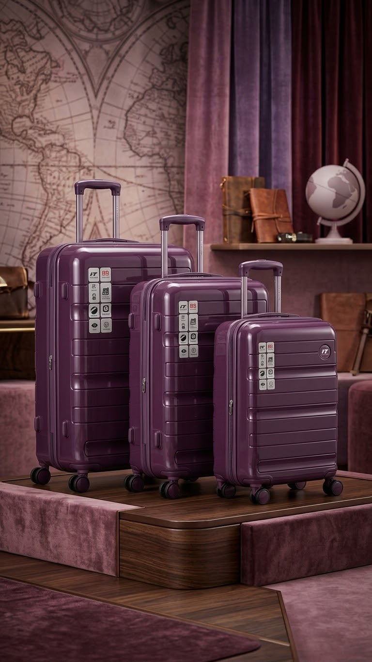 IT UK Import Premium Luggage Set