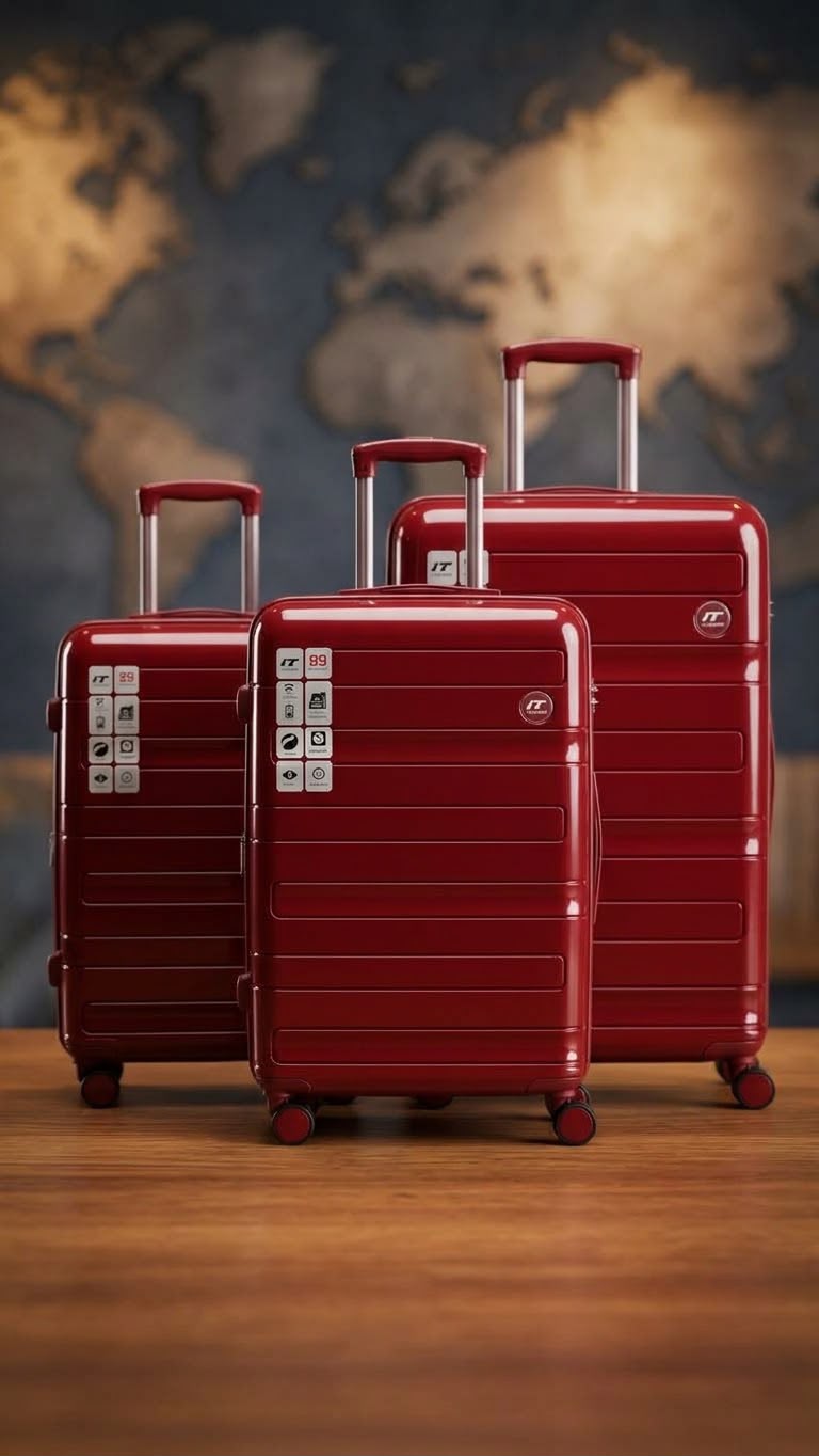 IT UK Import Premium Luggage Set